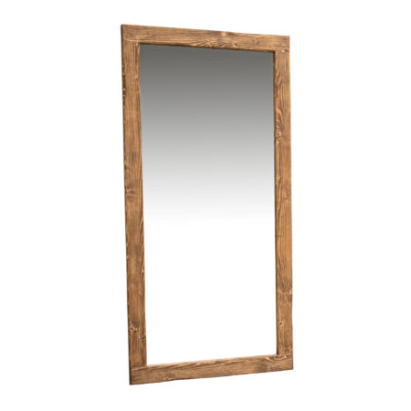 Spiegel Donker Houten Lijst 180x90 | Lijstbreedte 9 cm